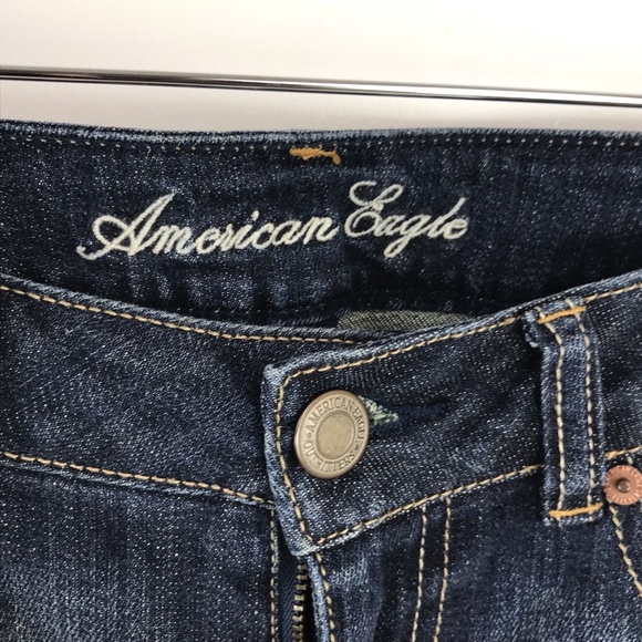 American Eagle Outfitters Jean Shorts Stretch Cuff - Picture 4 of 6